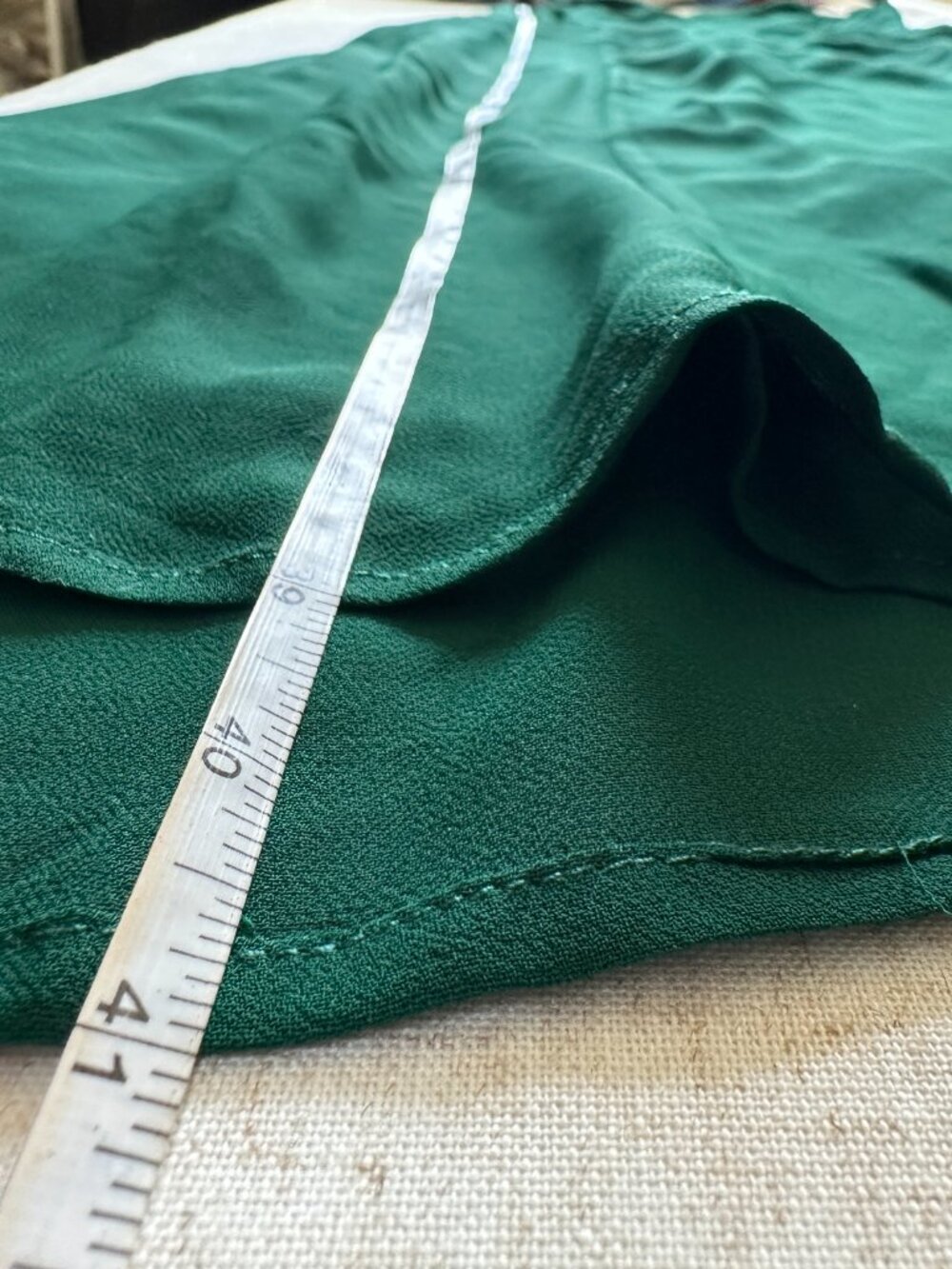 Reformation Juliette Midi Dress Emerald Green 2 - Picture 9 of 9